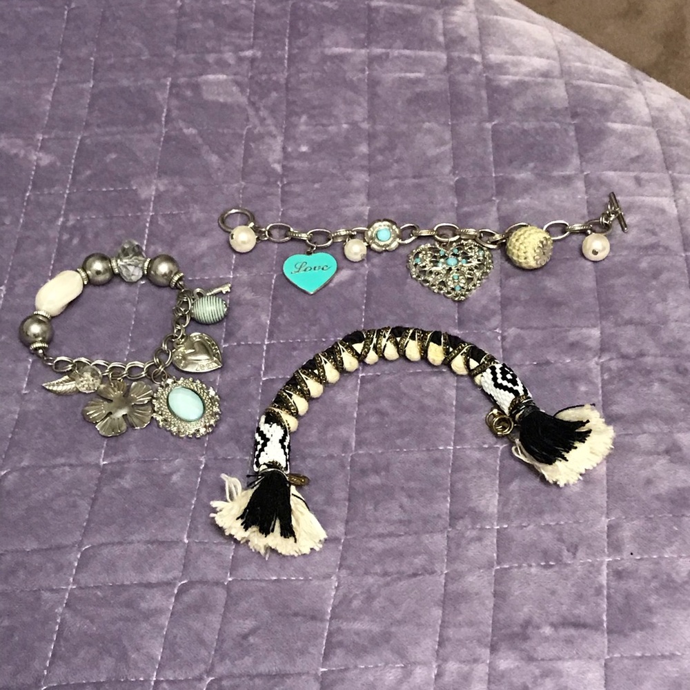 Three set of bracelets